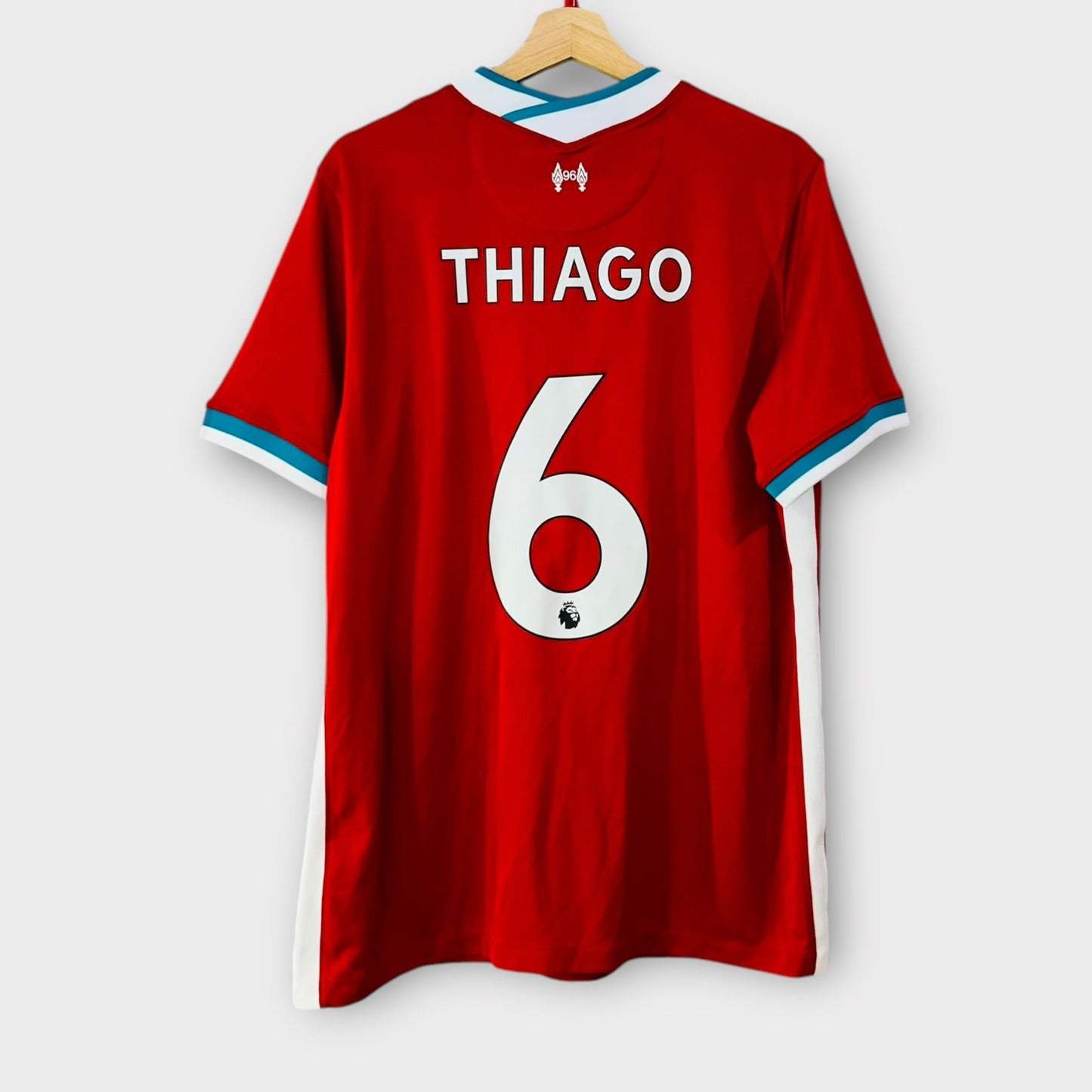 Liverpool 2020/21 Home - Thiago 6 (Large)