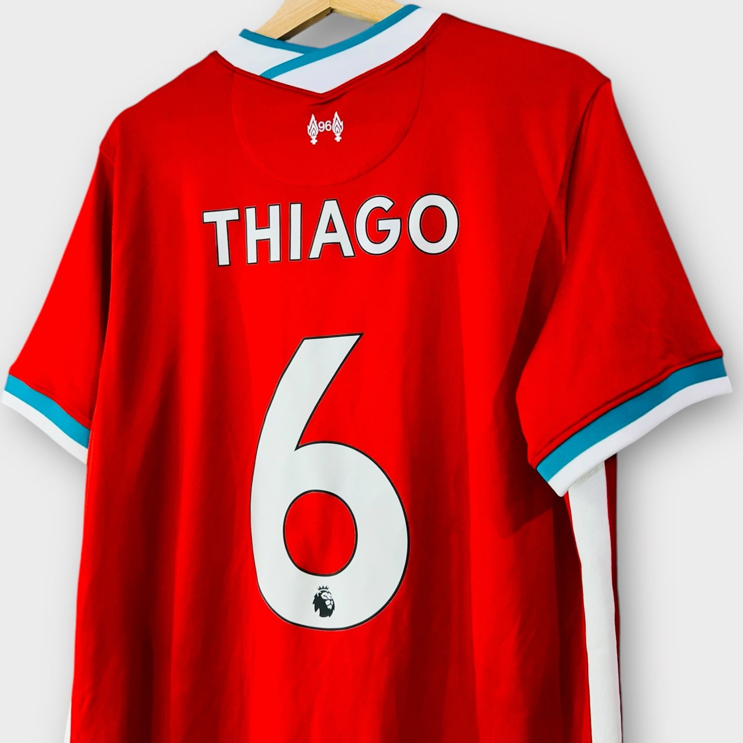 Liverpool 2020/21 Home - Thiago 6 (Large)