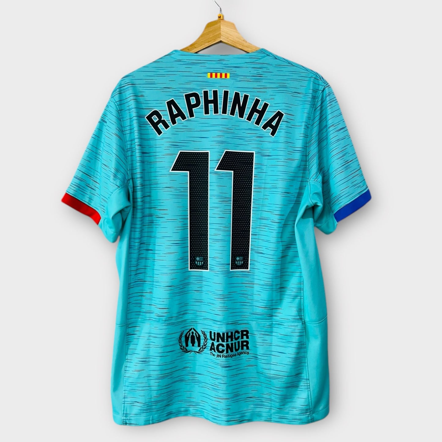 FC Barcelona 2023/24 Third - Raphinha 11 (Large)