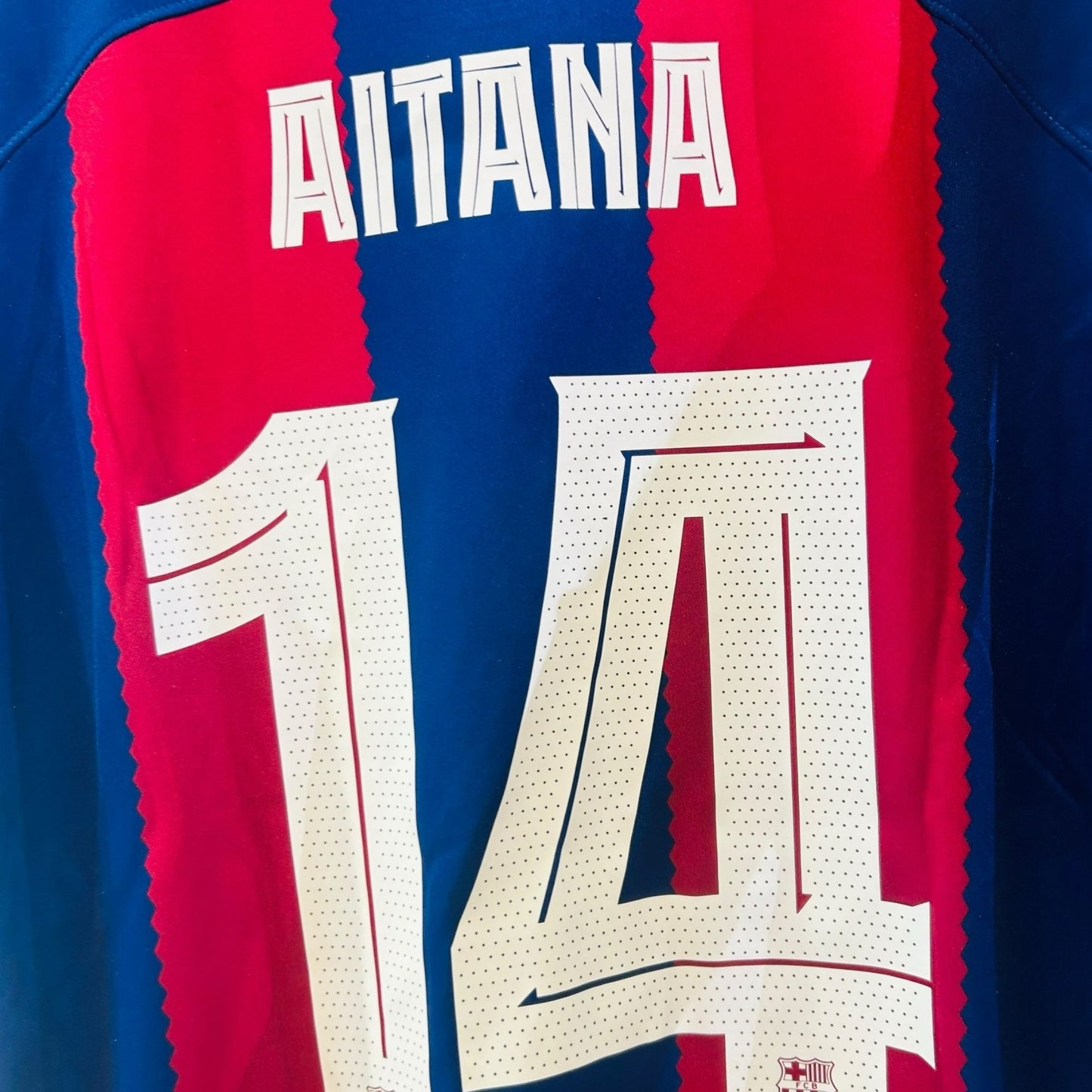 FC Barcelona 2023/24 Home - Aitana 14 (Large)