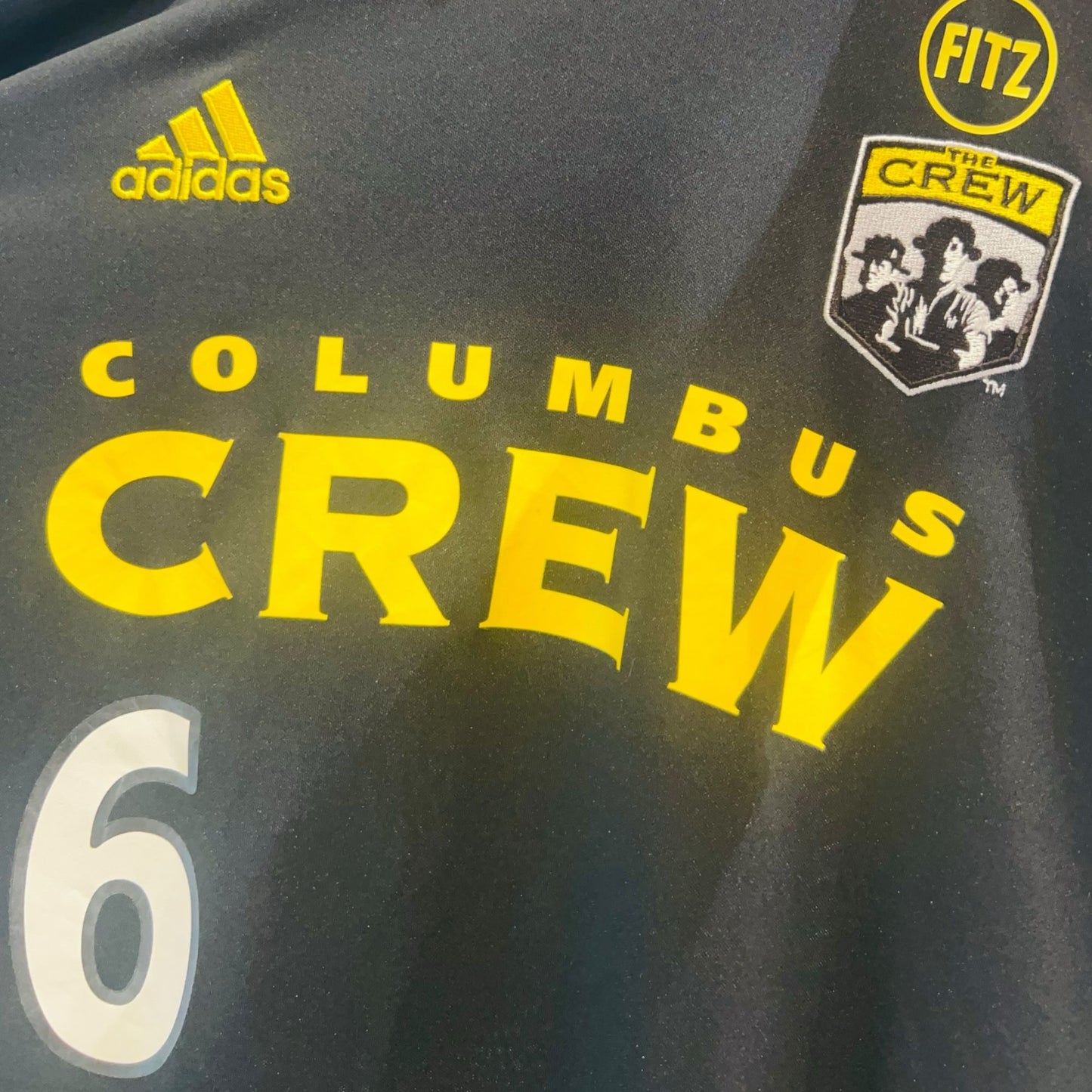 Columbus Crew 2005 Away Player Issue - Wingert 6 (Large)