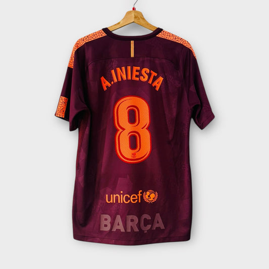 FC Barcelona 2017/18 3rd - Iniesta 8 (Large)