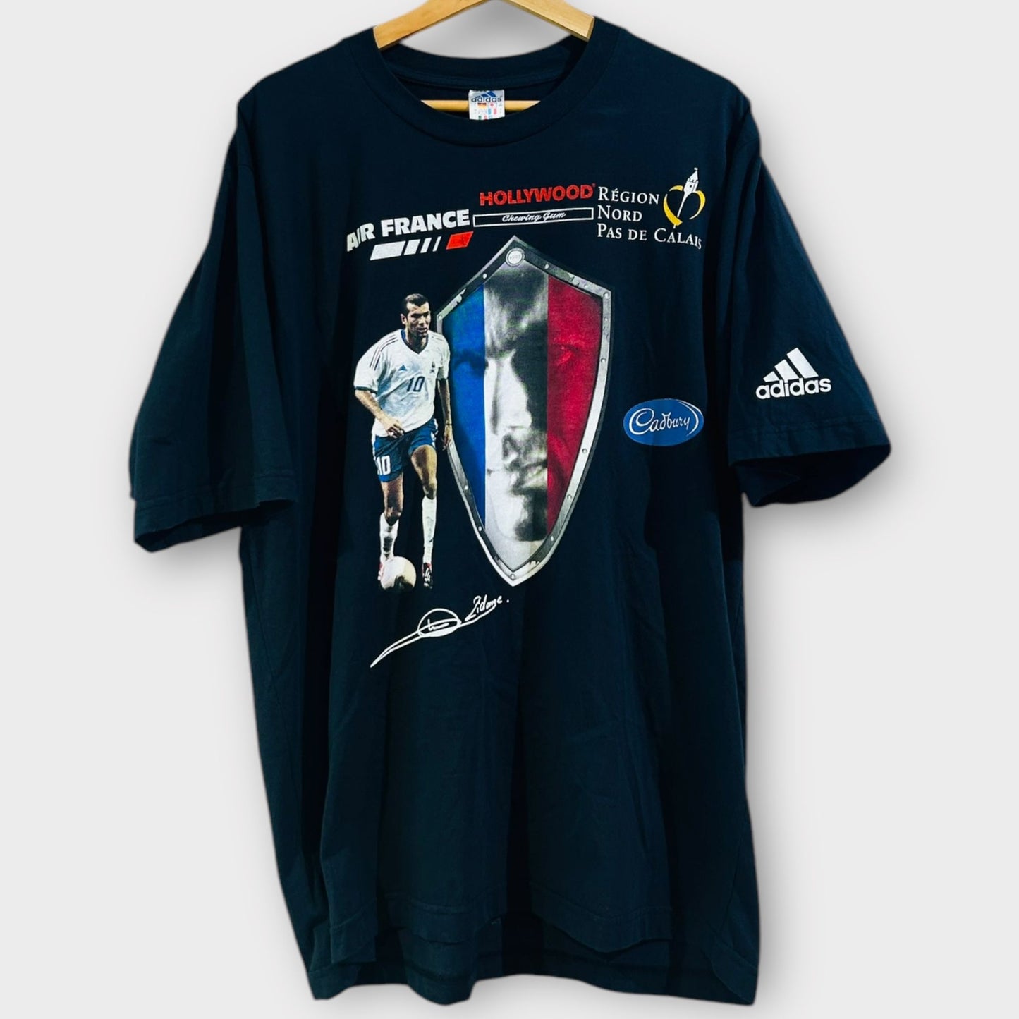 France Zidane Adidas Tee (Large)