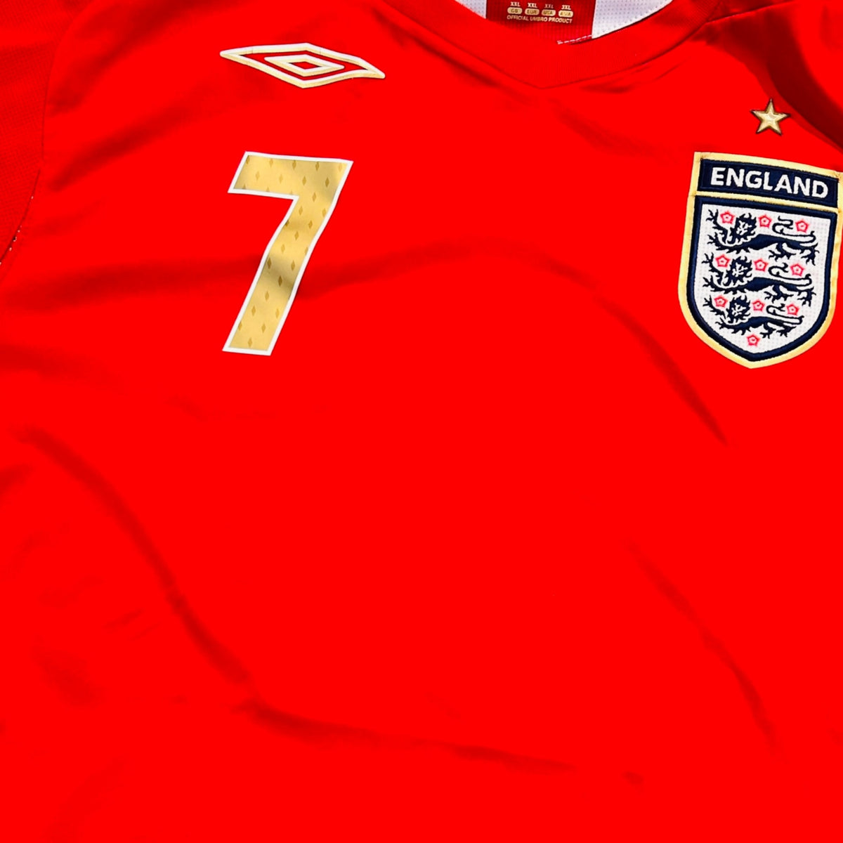 England 2006 Away - Beckham 7 (2XL) - KITLAUNCH