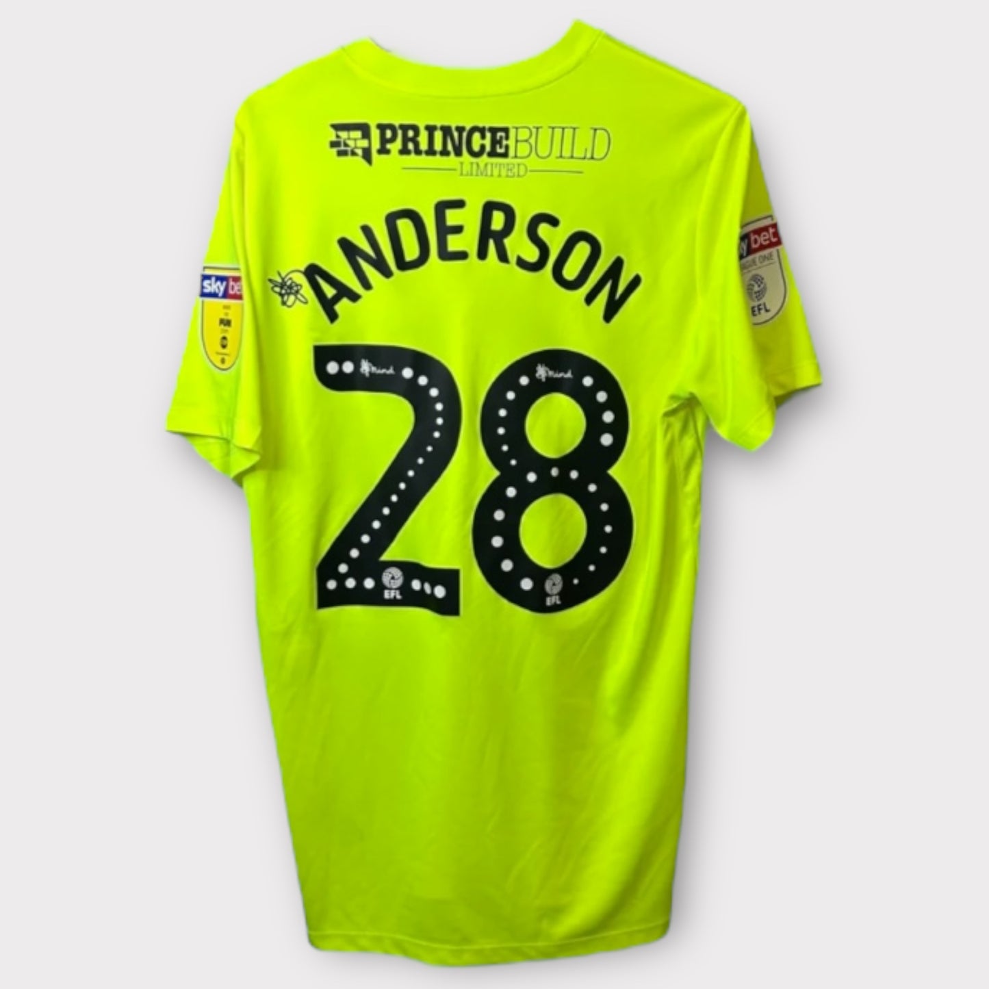 Peterborough 2016/17 Away - Anderson 28 Match Issue (Large)