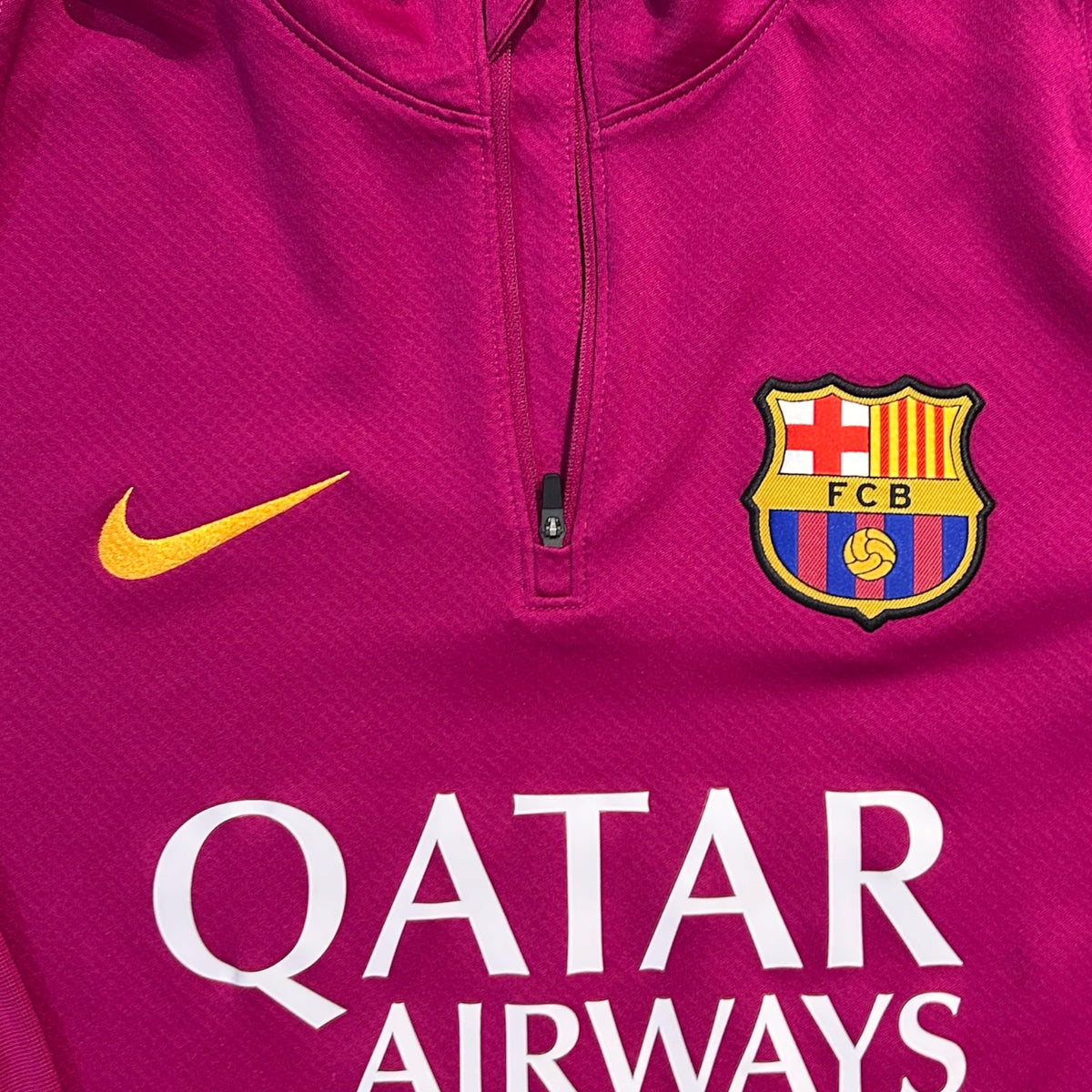 FC Barcelona 2015/16 Nike Quarter Zip (XL) - KITLAUNCH