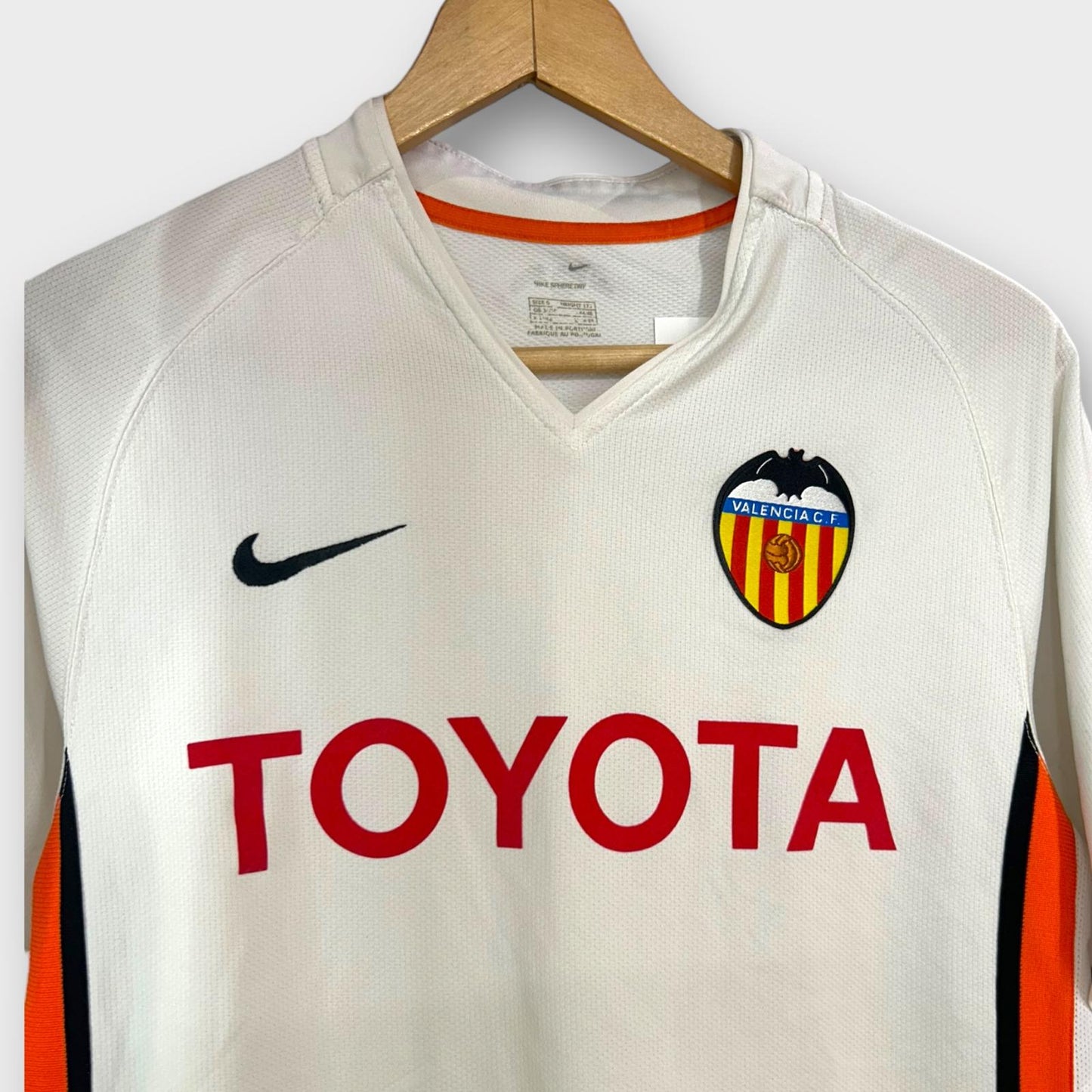 Valencia CF 2006/07 Home Shirt (Small)